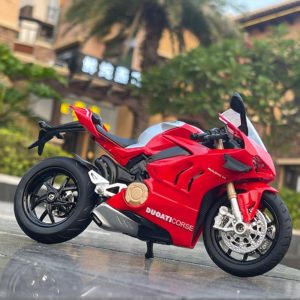 Diecast Ducati Panigale V4S Motorcycle Toy 1/12 Scale