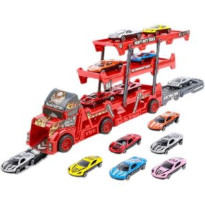 Transporter Carrier Truck Toy Diecast