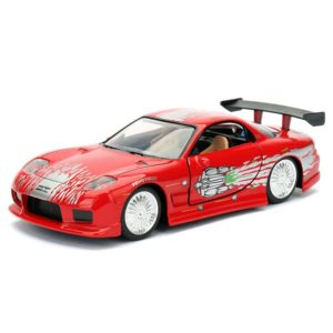 Fast and Furious Car Dom’s Mazda RX-7 Simulation Metal Diecast Model 1/32 scale Toy