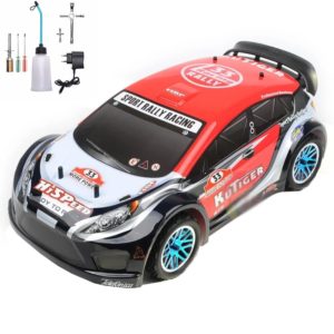 RC RACING CAR 1/10 SCALE 4WD ON ROAD NITRO POWERED