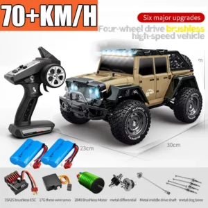 RC Off Road Car 4WD With LED Headlights Off Road 4×4