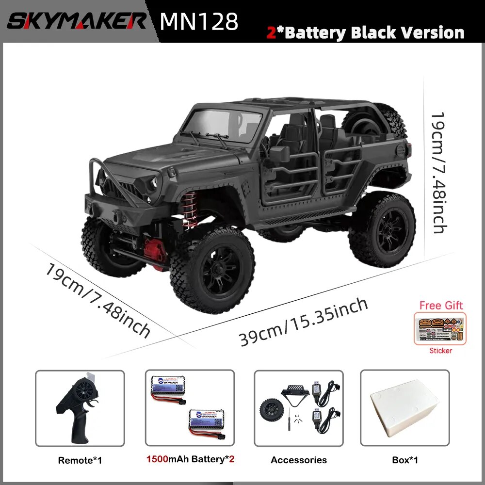 MN128-BLK-2B1500-S-P